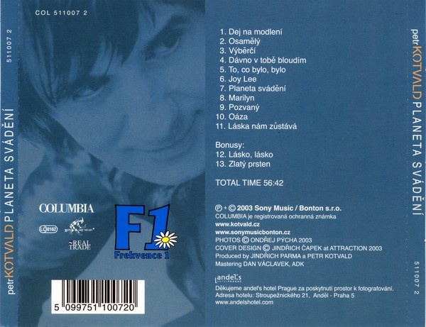 Prodám různé CD české produkce: - 2