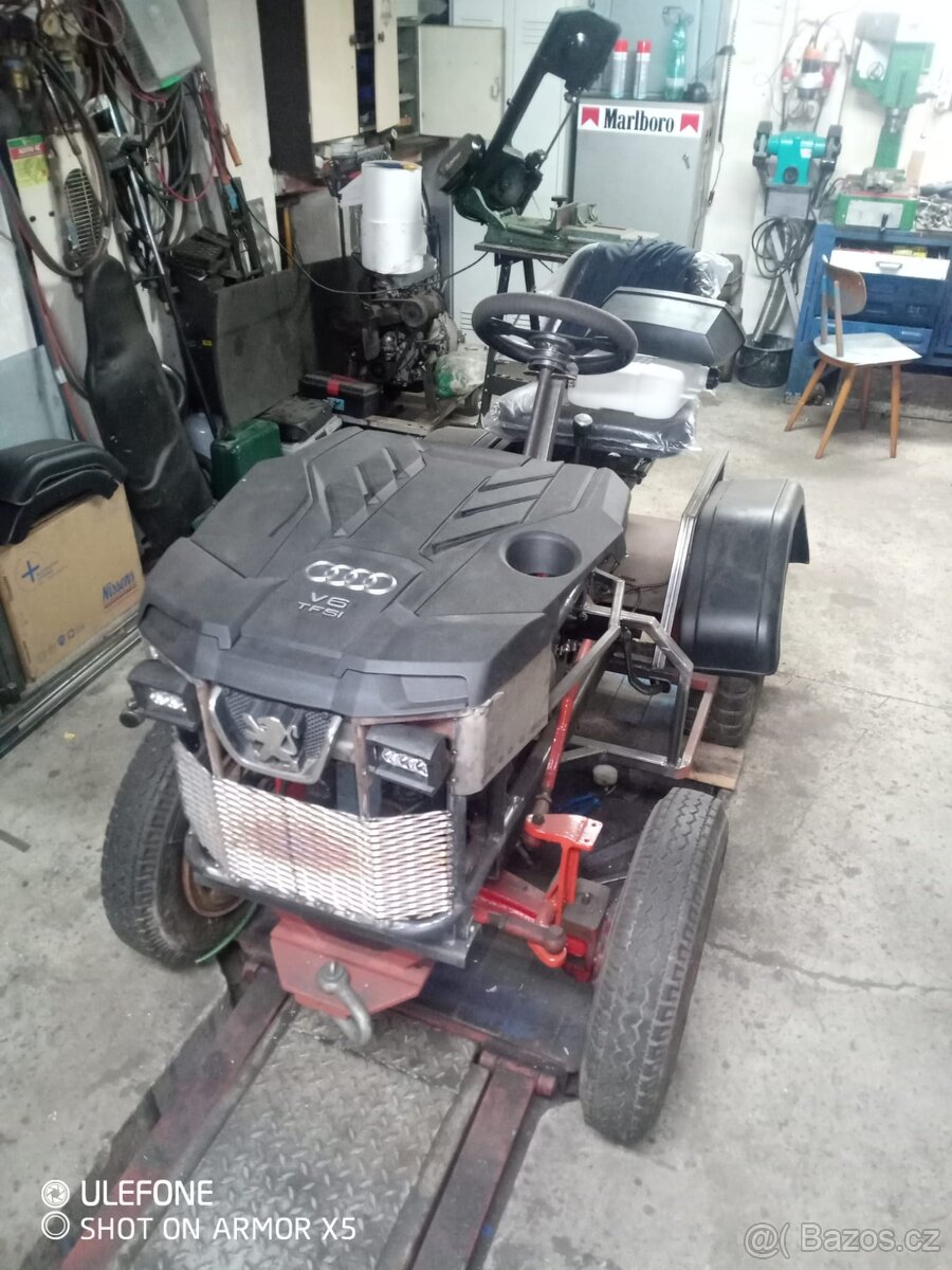 Malotraktor domácí výroby na dodělání - 2