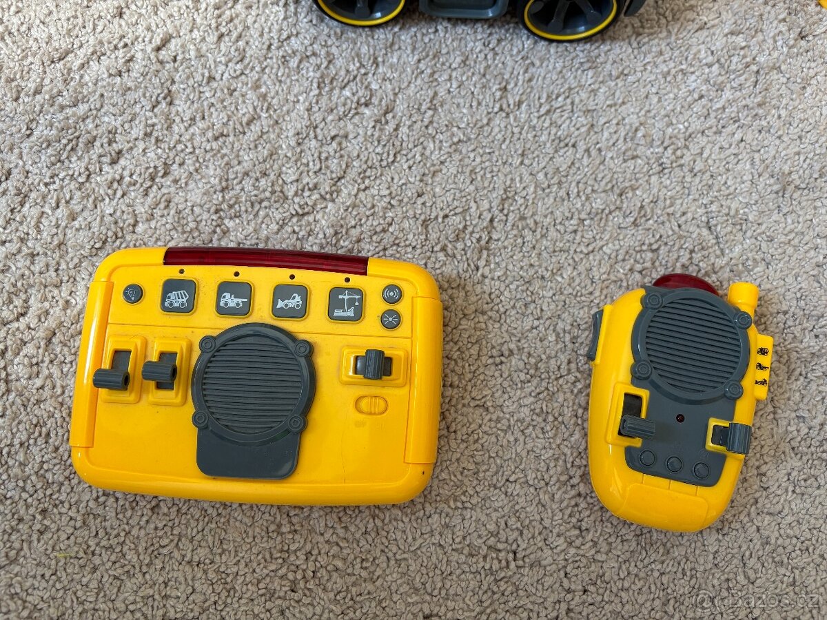 Silverlit sada pro stavbu - jeřáb, buldozer, dvě auta, ... - 2