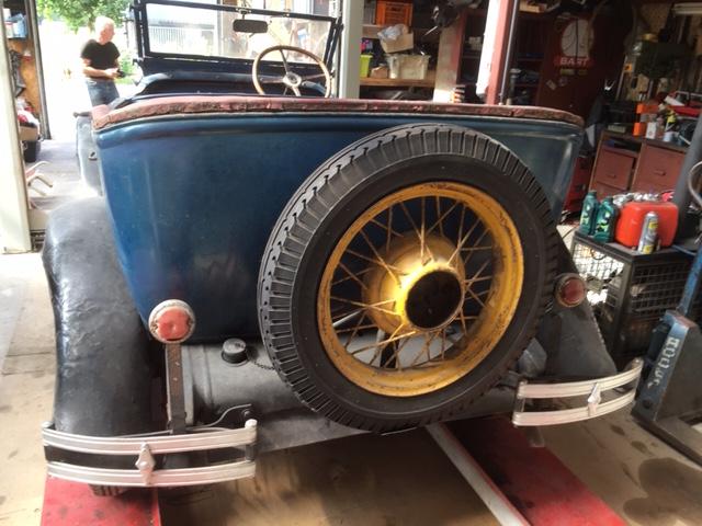 Chevrolet AC phaeton rok 1929 - 2