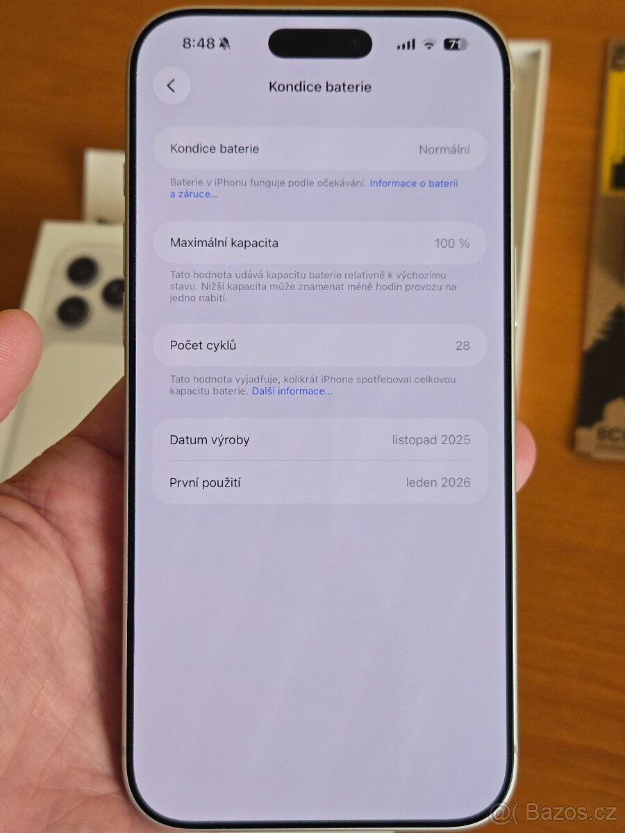 Prodám iPhone 17 Pro Max 256GB, záruka Datart - 2