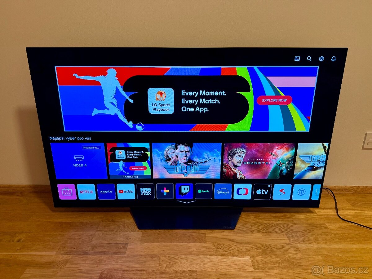 Televize LG 55” OLED BX 4K Smart TV - 2
