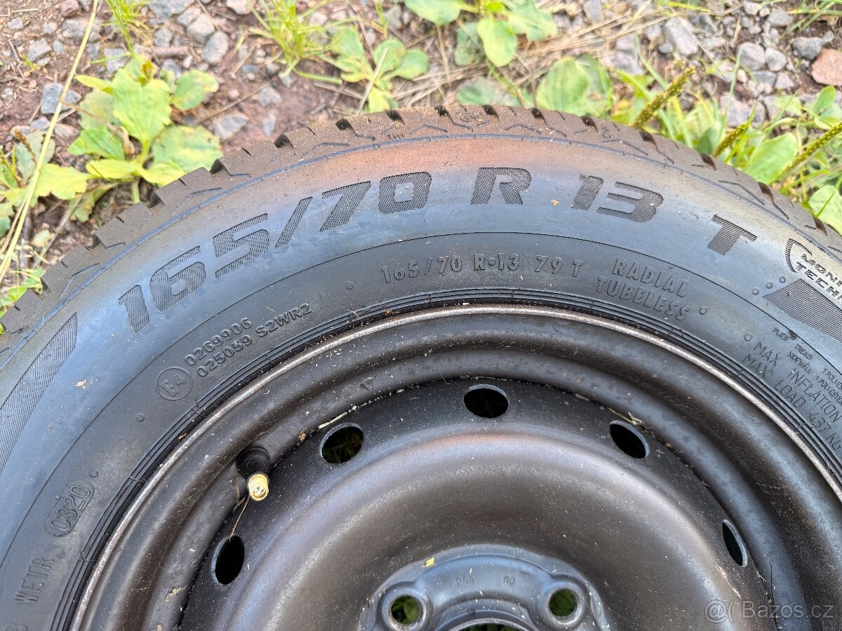 Prodam sada pneu 165/70 R13 - 2