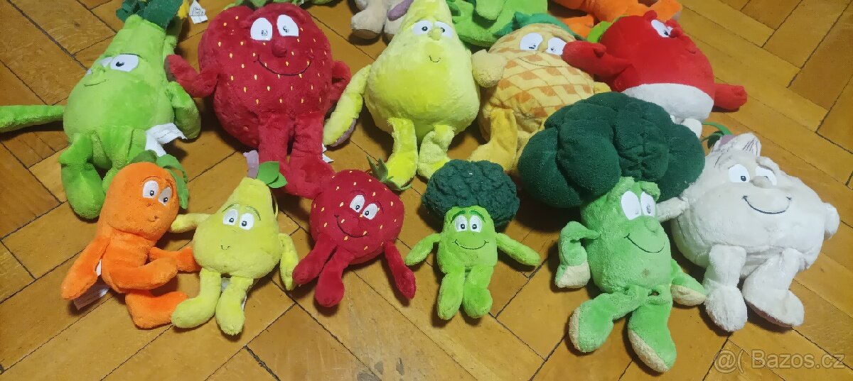 Celá kolekce plyšáků z Billy - 2