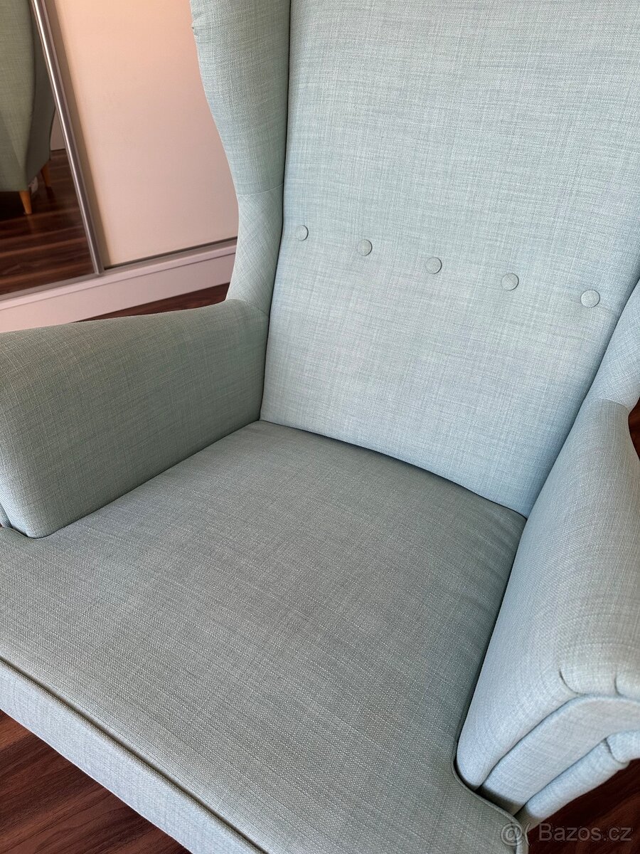 Křeslo ušák IKEA STRANDMON - 2