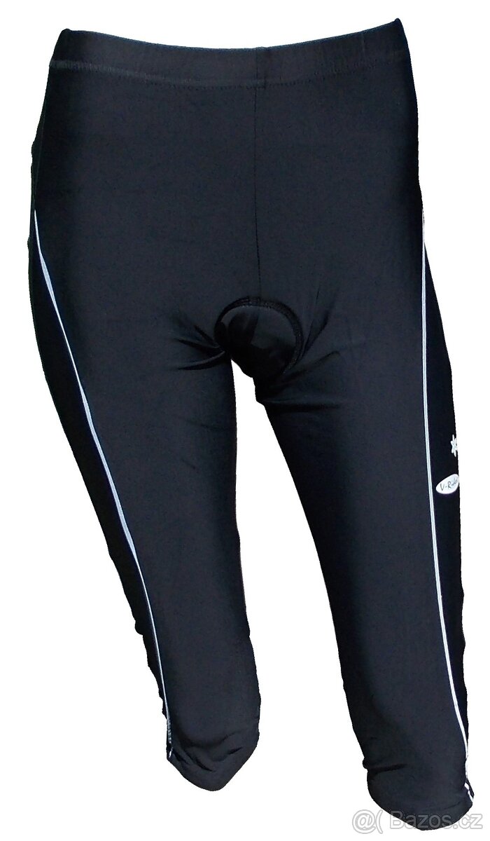 NOVÉ DÁMSKÉ CYKLISTICKÉ 3/4 KALHOTY - vel. XS, S - 2