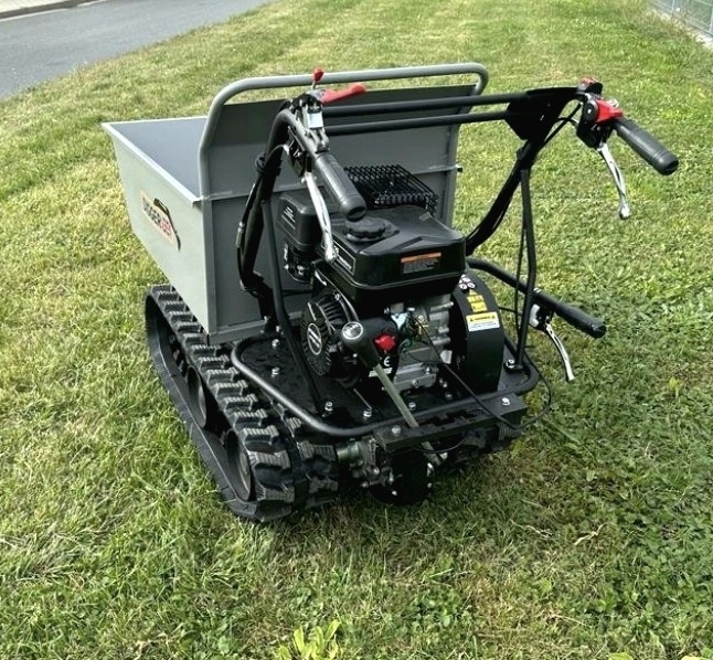 Dampr, stavební kolečko, technika do lesa - 2