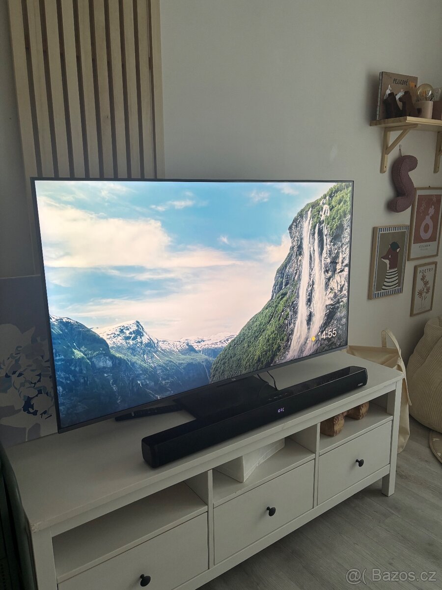 Televize TCL 55 55C735 144hz + Soundbar - 2
