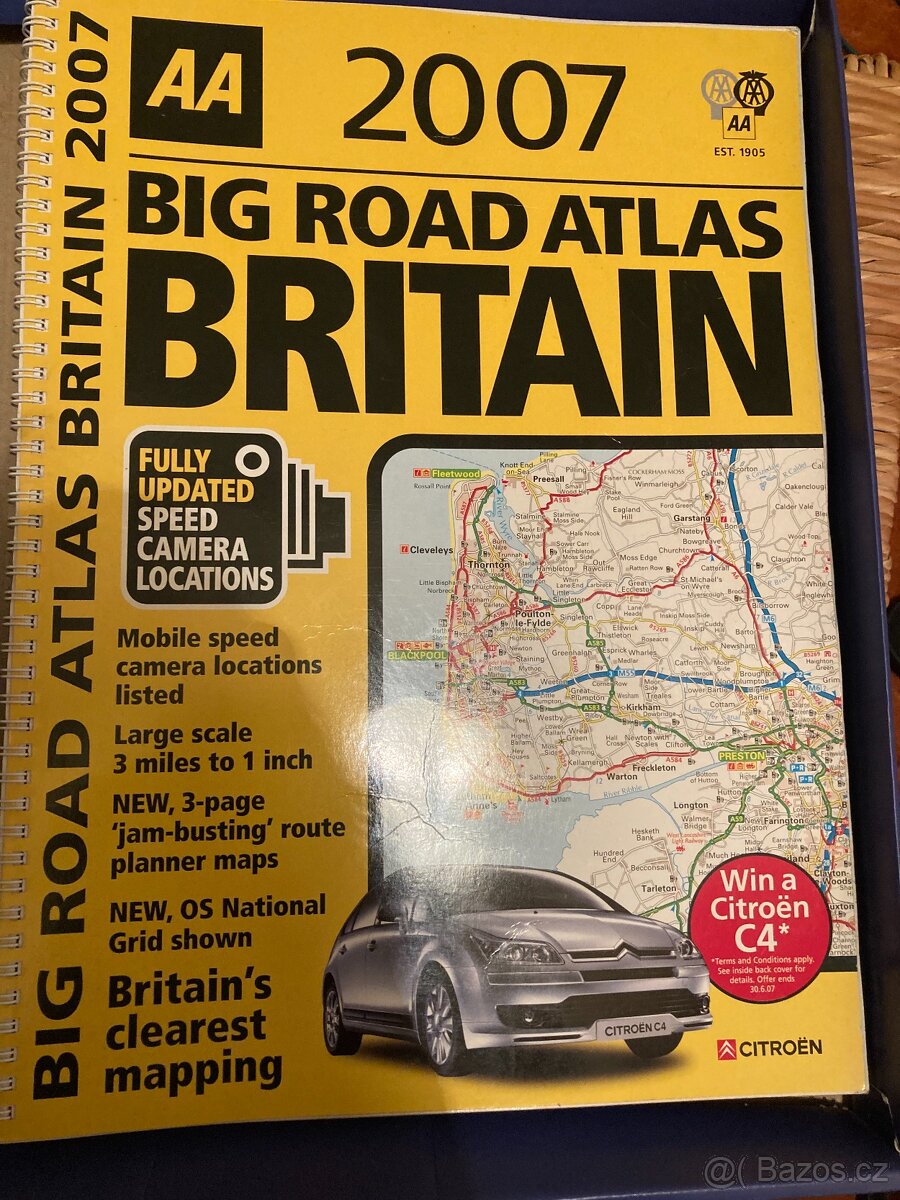 Big Road Atlas USA a Velká Británie - 2