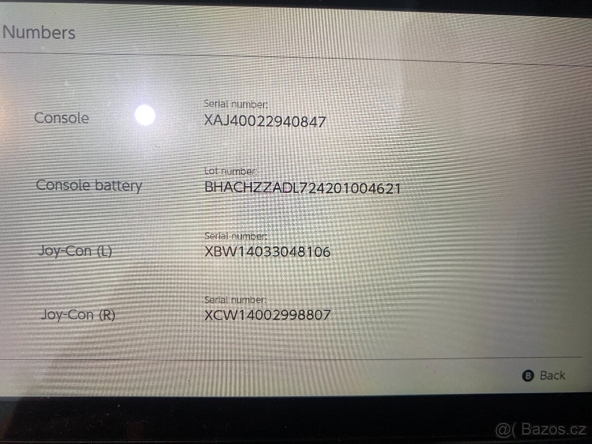 Nintendo SWITCH V1 - dobré sériové číslo - pokusy - 2