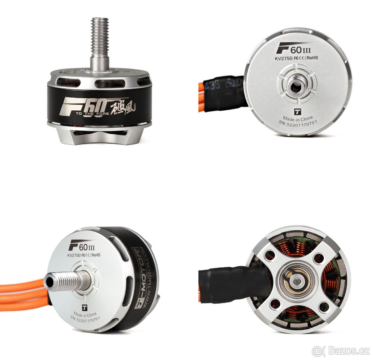 Motory T-MOTOR F60III (2207) 2350KV Doprava ZDARMA - 2
