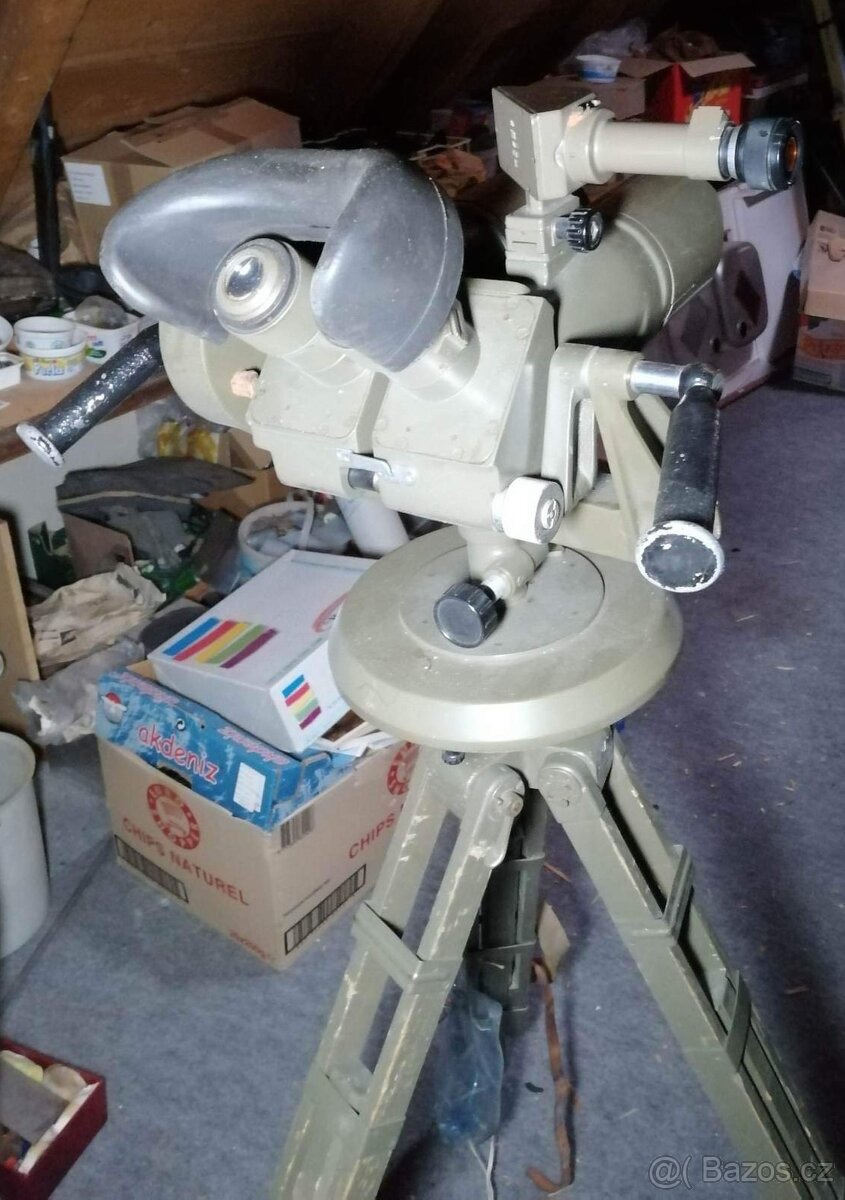 Dalekohled TZK 10x80 , velitelská optika, protiletadlová - 2