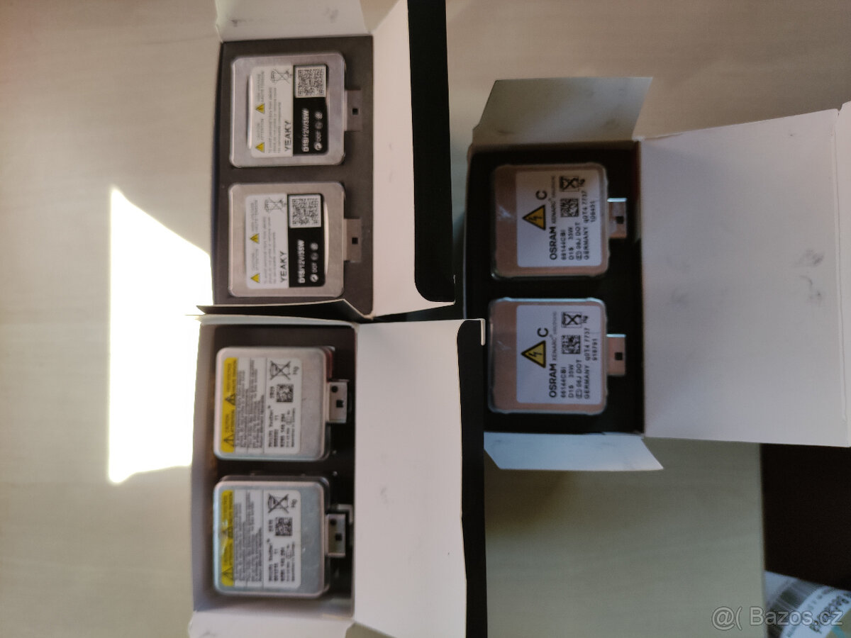 BMW LED denní svícení (andělské oči) + výbojky xenon D1S - 2