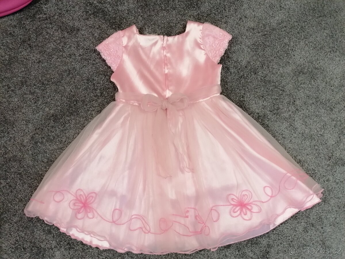 Dívčí, sváteční šaty vel. 3-4roky - 2