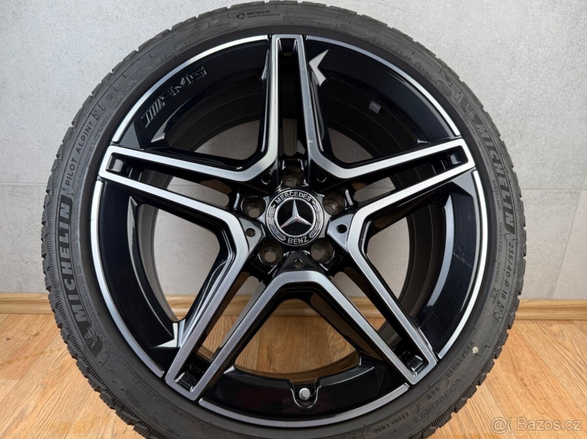 Originál zimní kola R18 Mercedes A35 AMG W177 - 2