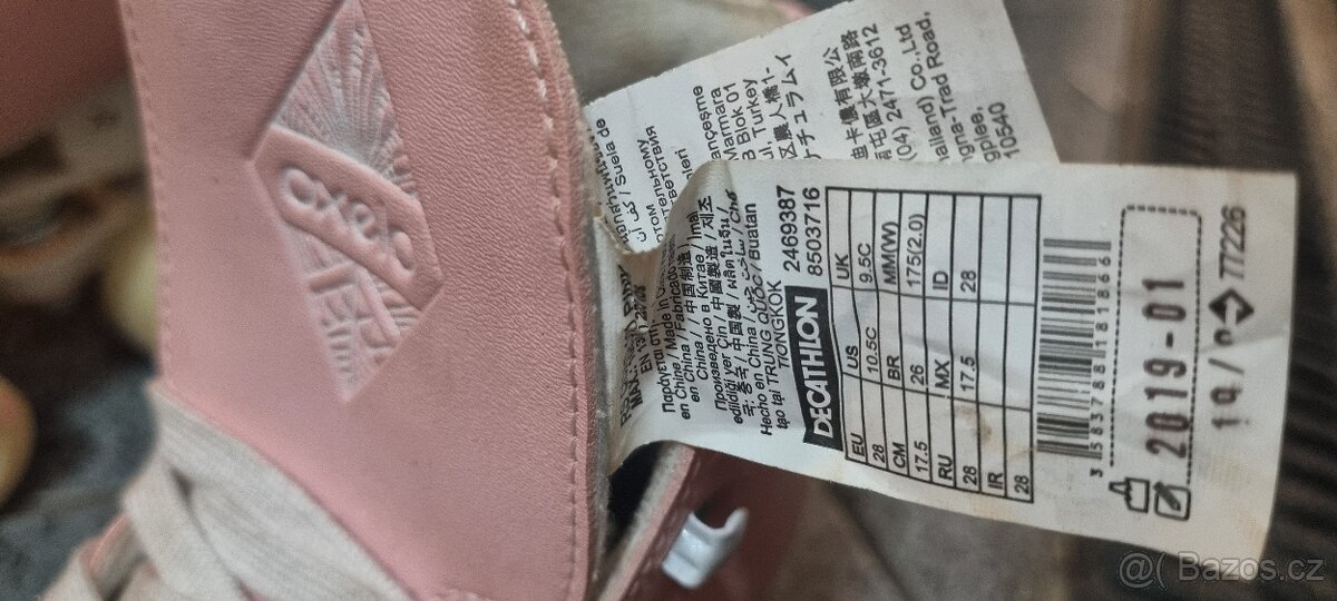 Kolečkové brusle vel.28 - 2