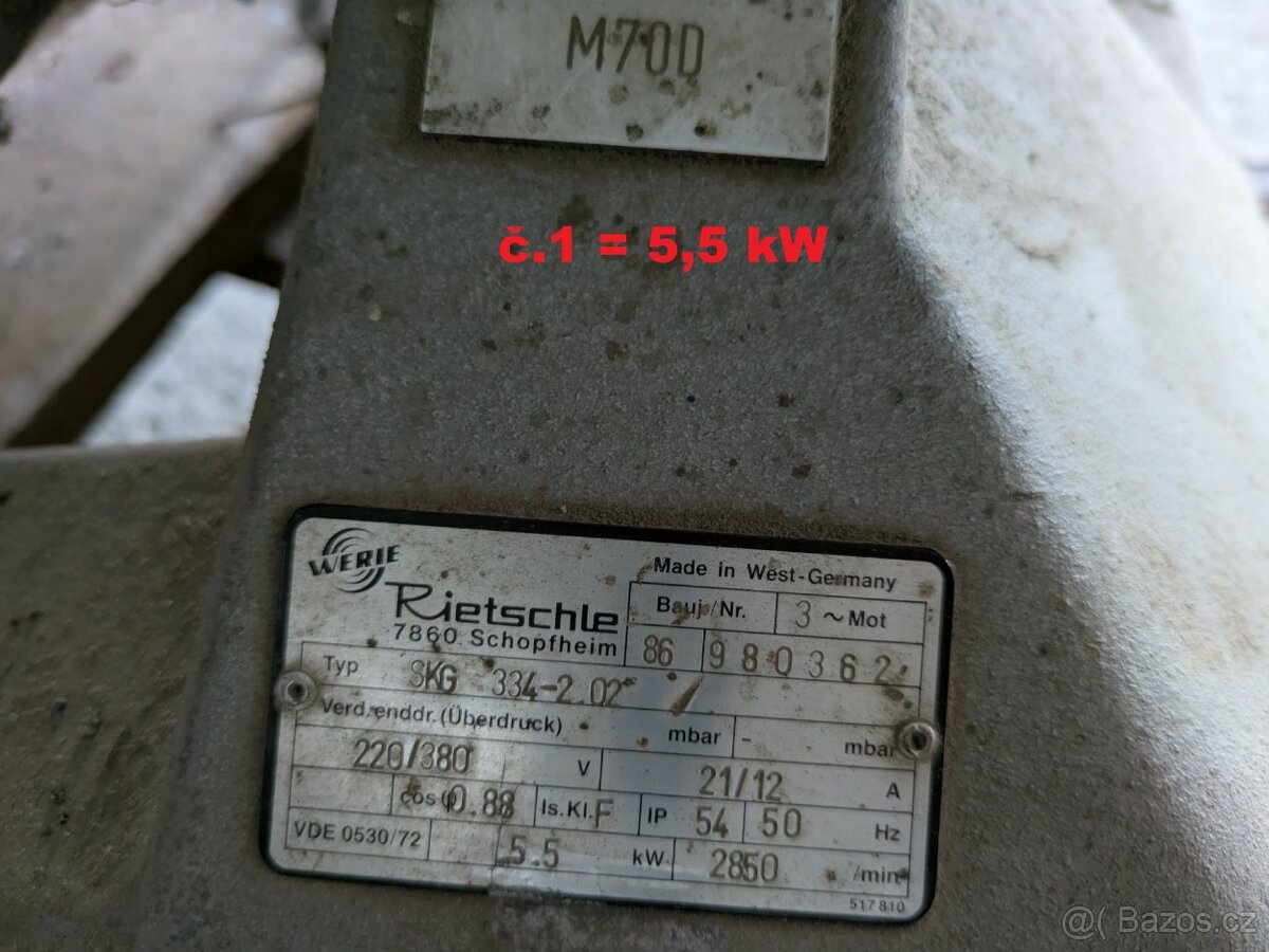 Priemyselné ventilátory 230/400V 5ks - 2