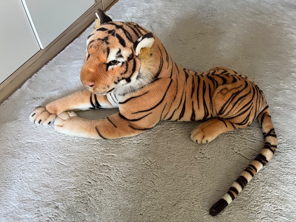 Plyšový tygr 80cm - 2