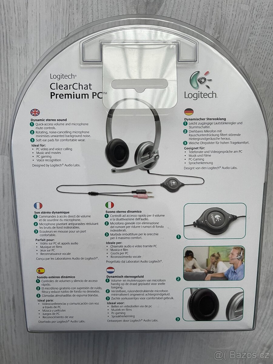 Headset Logitech Clearchat Premium PC - 2