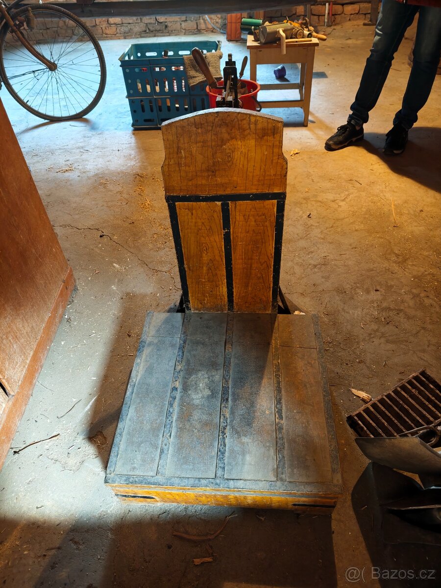 Stará váha - decimálka se závažím - 2