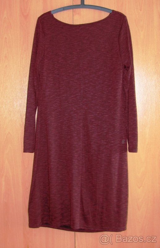 Červené žíhané šaty - 2