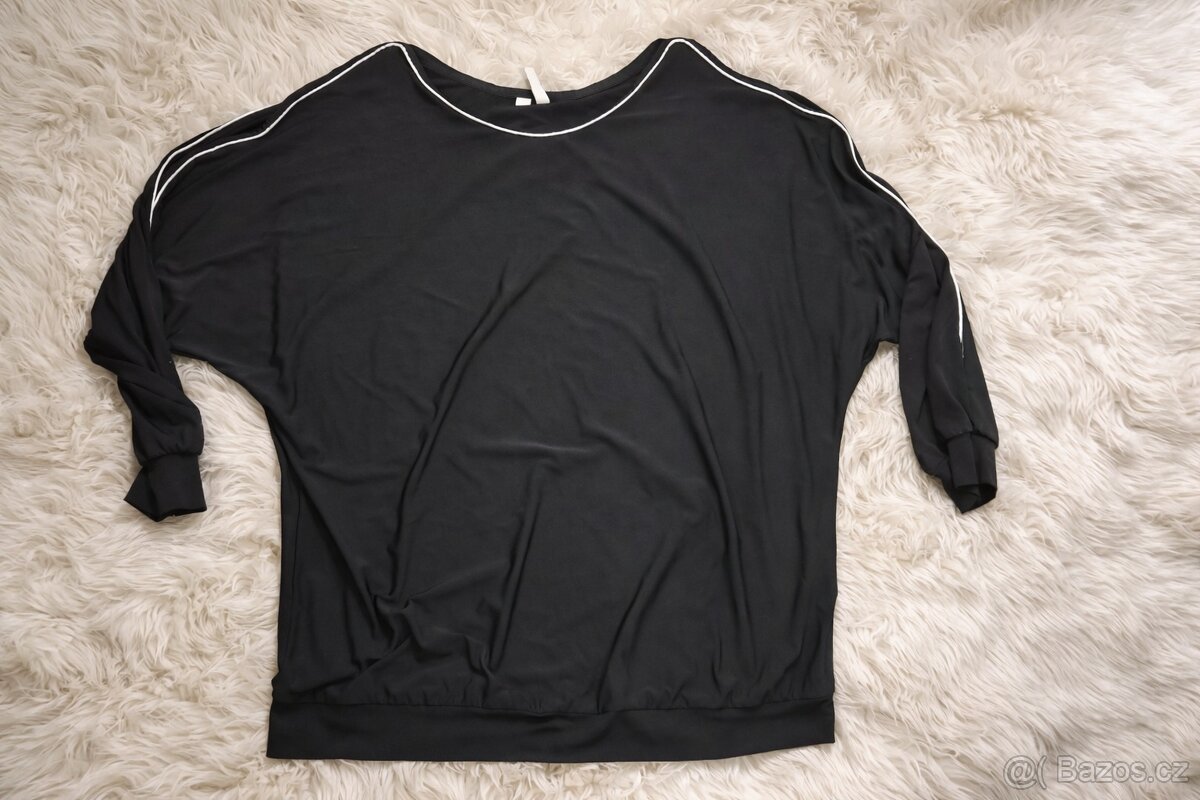 Černá Elegantní halenka - 2