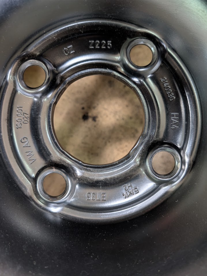 Plechové disky 5Jx14 ET35 4x100 - 2