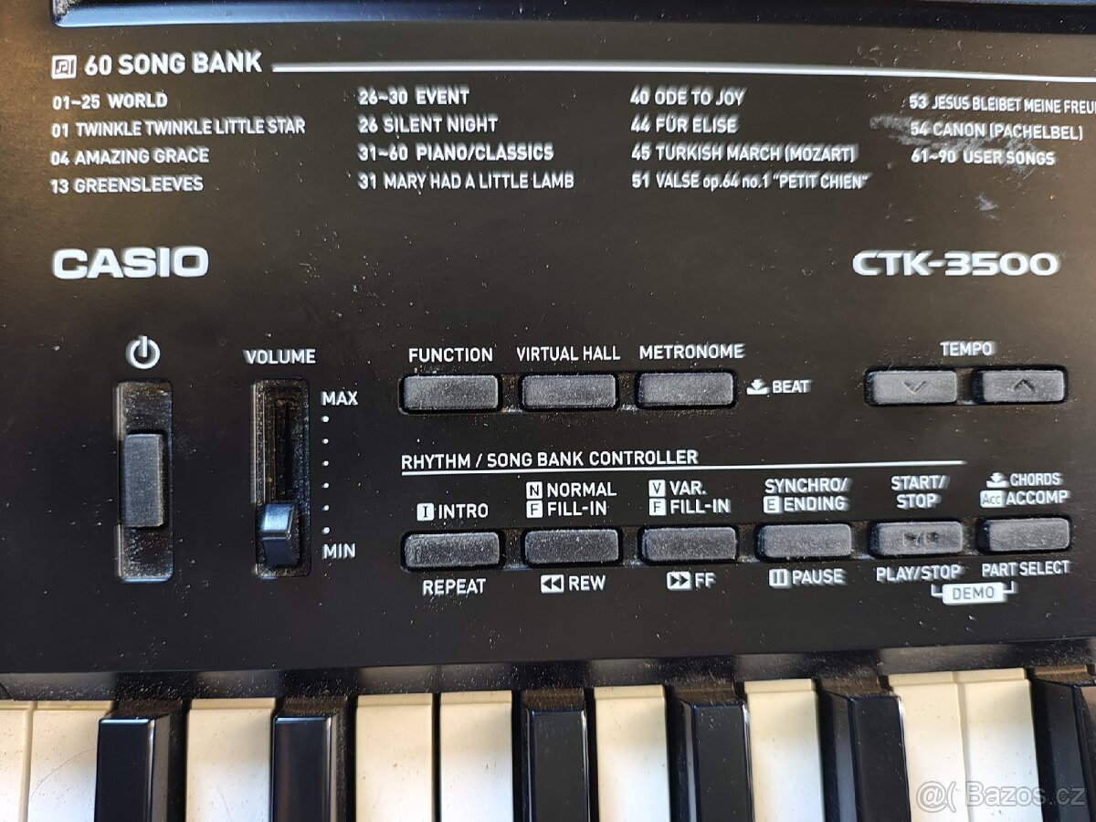 Klávesy CASIO CTK-3500 - 2