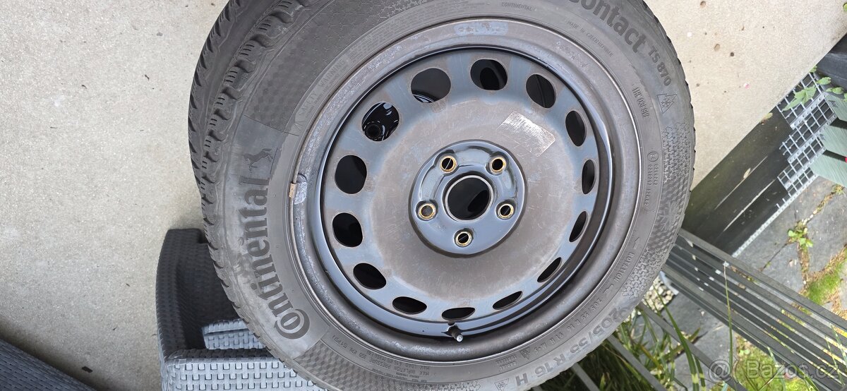 205/55 R16 H pneu+disky - 2