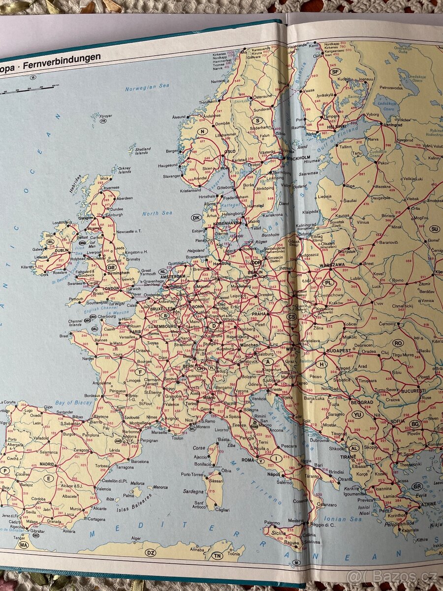 Grosser V.A.G. Autoatlas 88/89 - 2