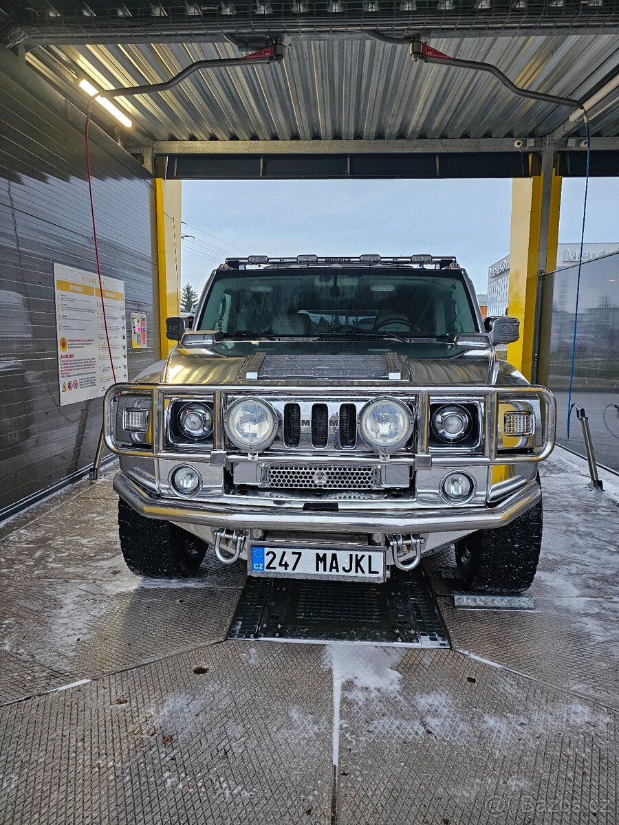 Hummer h2 6.0 kompresor zakázkový vůz