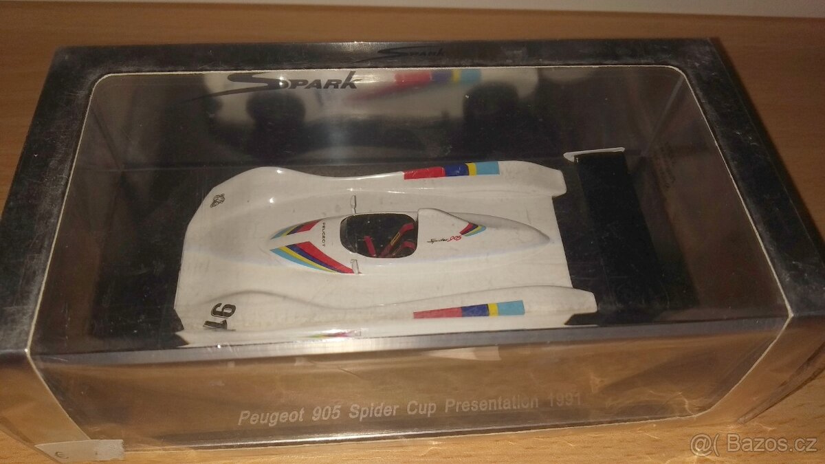 Spark Peugeot 905 Spider Cup 1991 プジョー Spark Peugeot 905 Spider Cup 1991 プジョー - メルカリ