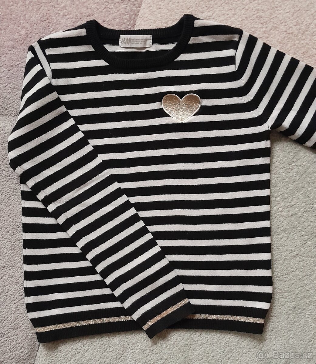 Dívčí svetřík vel. 134 - 2