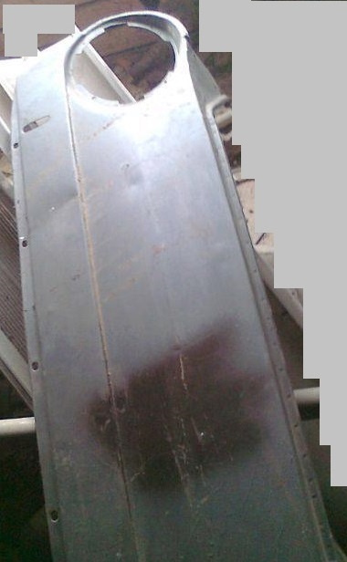 Prodám přední čelo, masku, stěnu, mřížku pro vůz Škoda 100, - 2