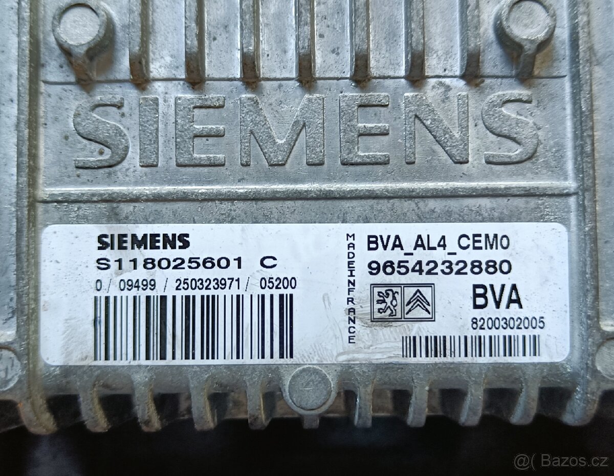 Řídící jednotka automatické převodovky AL4 Peugeot 307 - 2