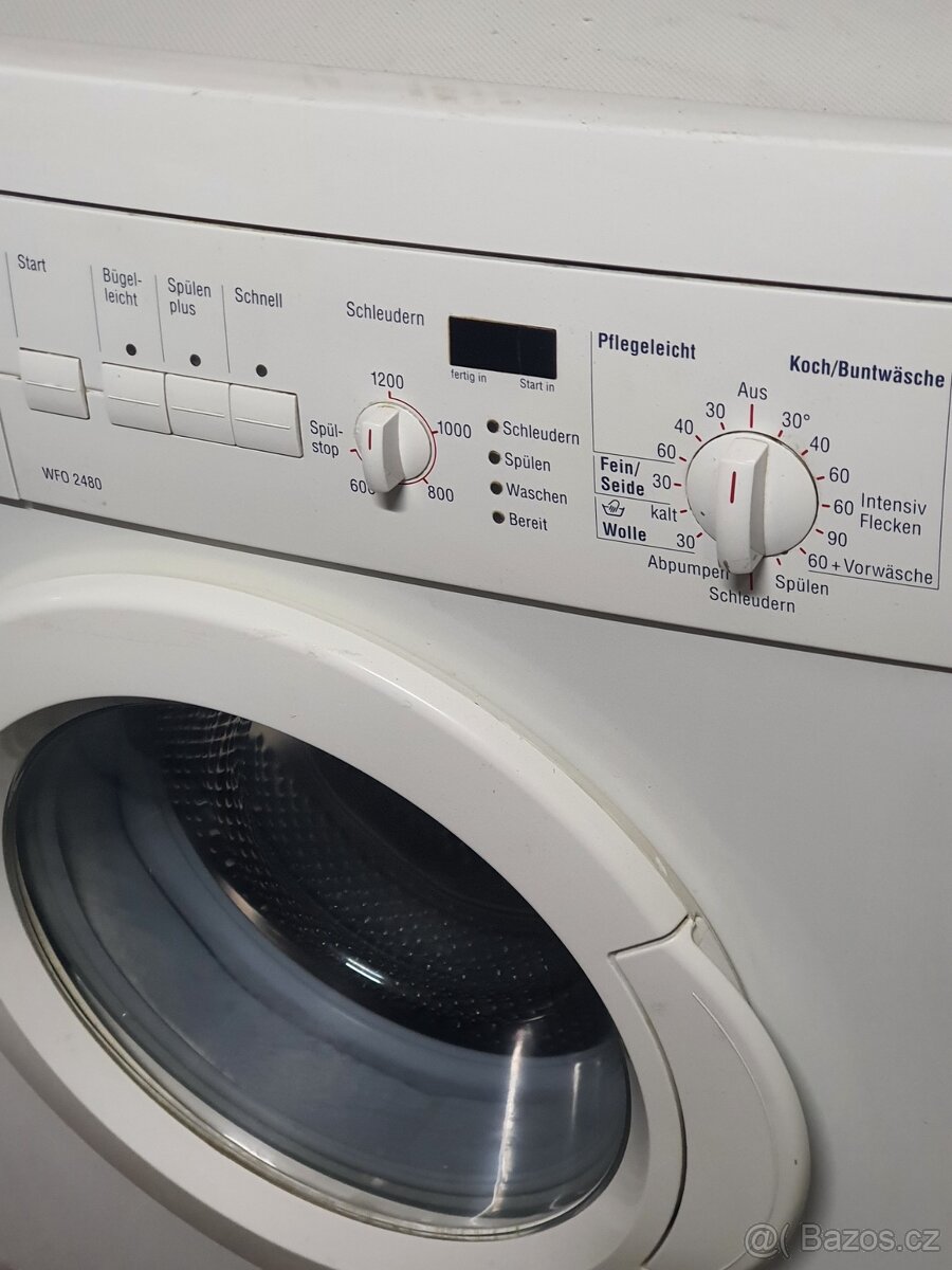 6kg pěkná značková pračka Bosch, úsporná A+ dovoz - 2