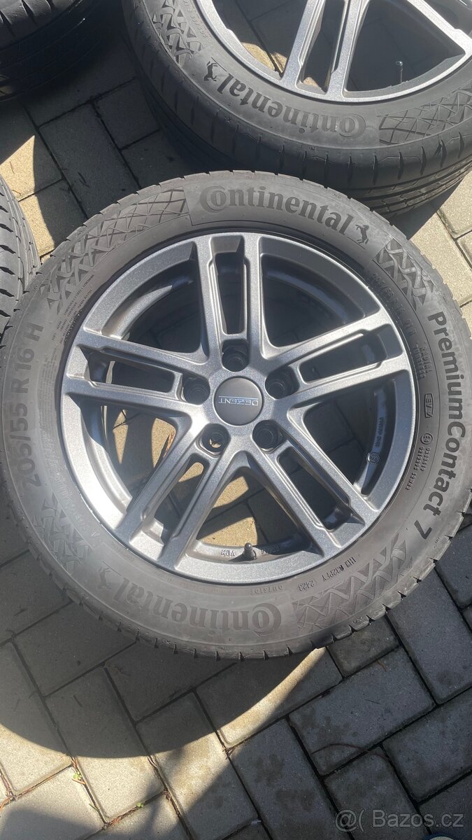 alu disky + letni pneu - 2