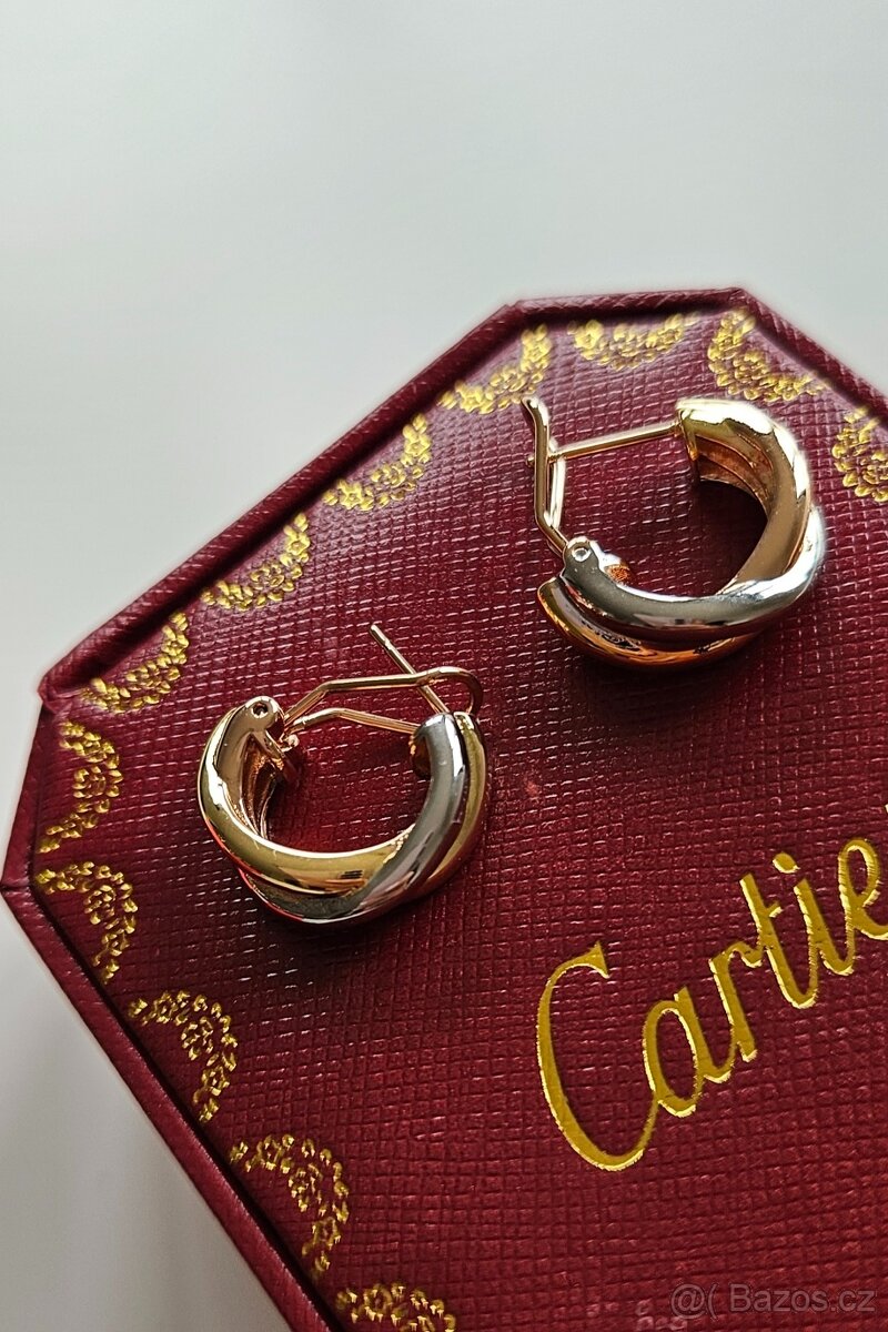 Náušnice Cartier Trinity - 2