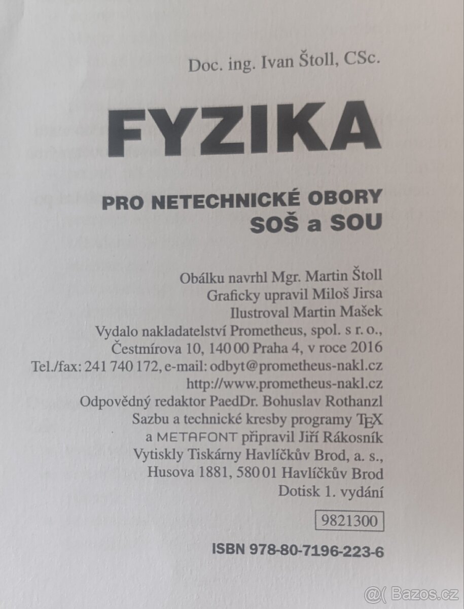 Učebnice fyziky pro netechnické obory SOŠ a SOU - 2