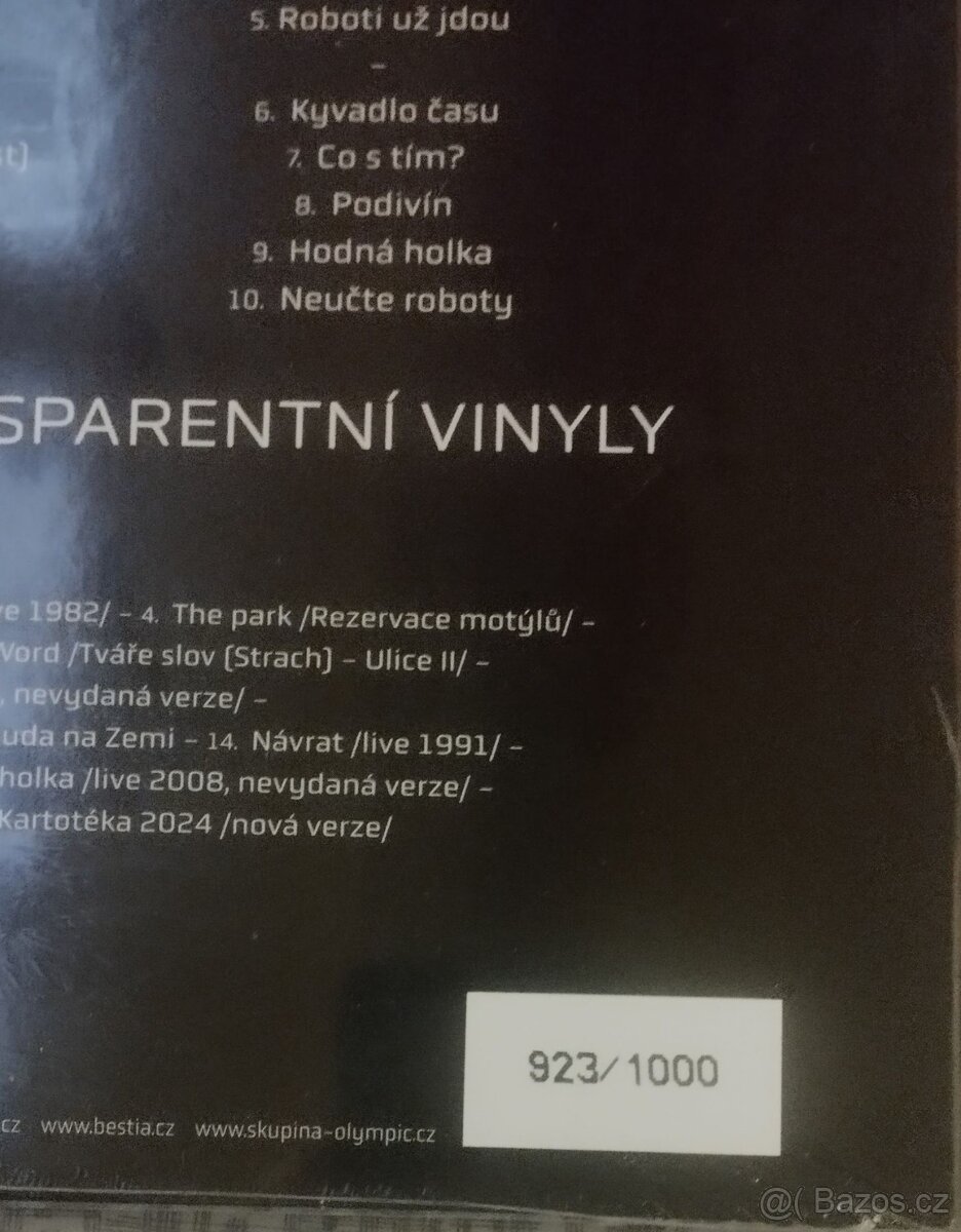 Olympic – Trilogie (3LP + 1CD) - 2