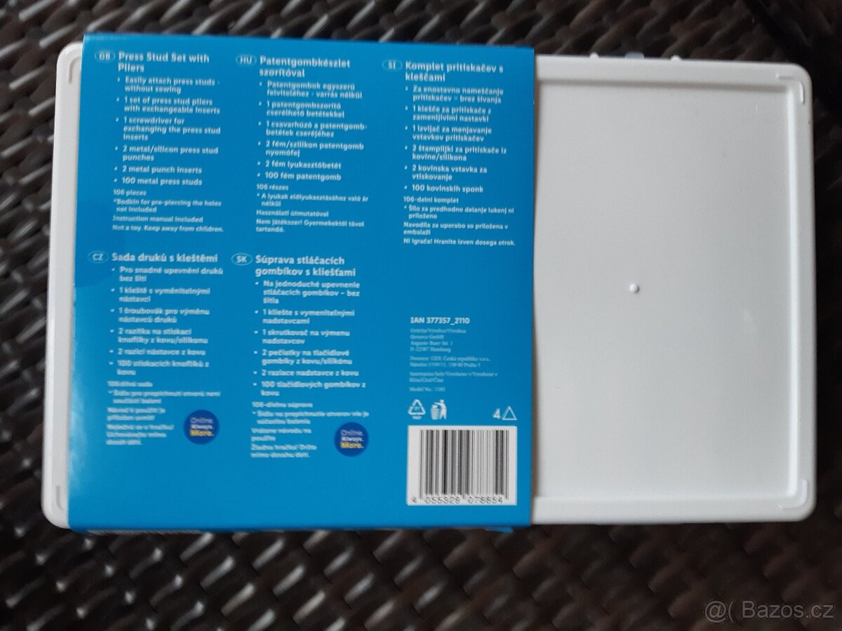 crelando Sada druků s kleštěmi - 2