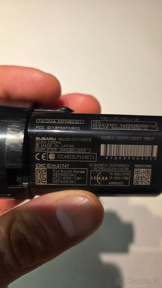 Startovací tlačítko Subaru BRZ ZD8 2024 - 2