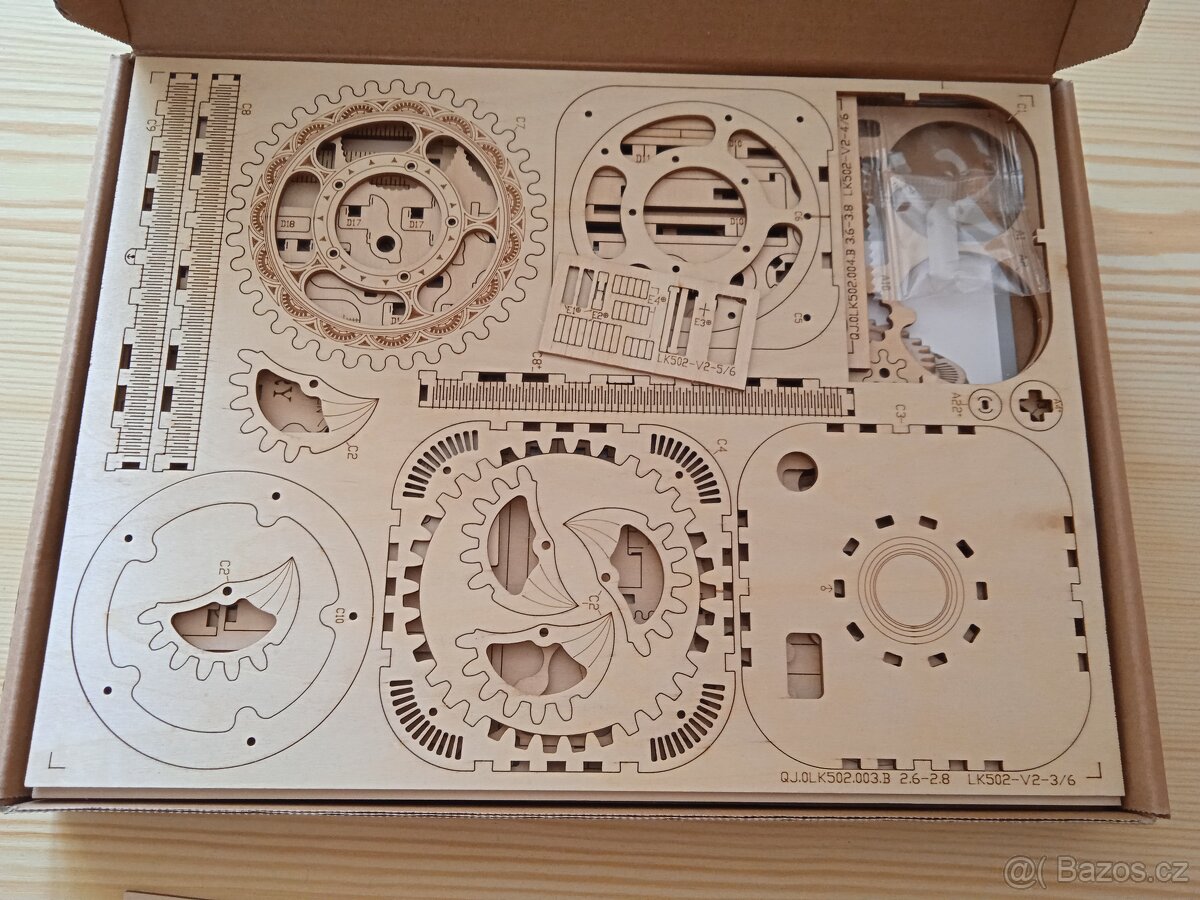 3D puzzle dřevěná pokladnička Rokr - 2