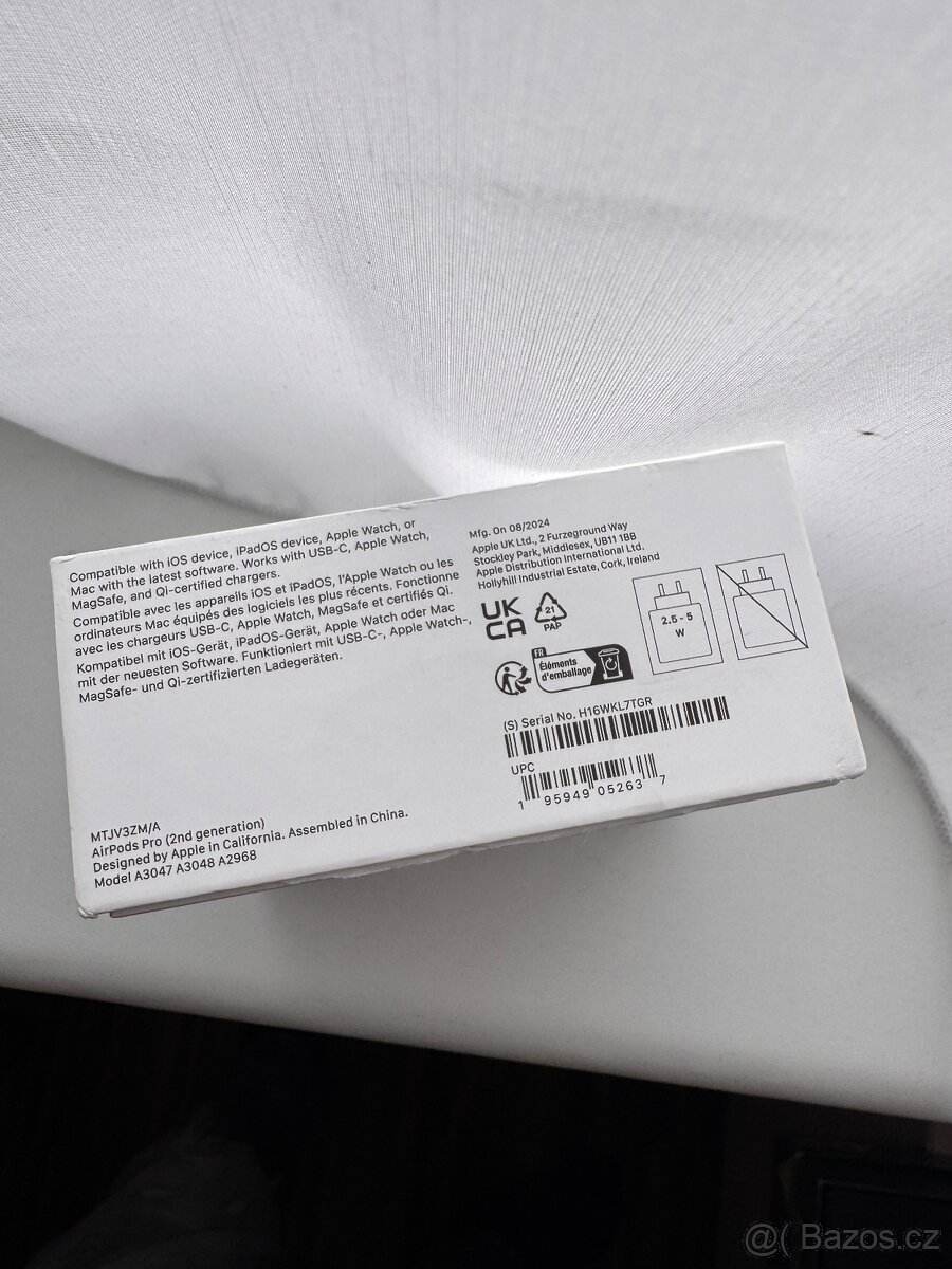 Apple krabice orginal airpod - 2