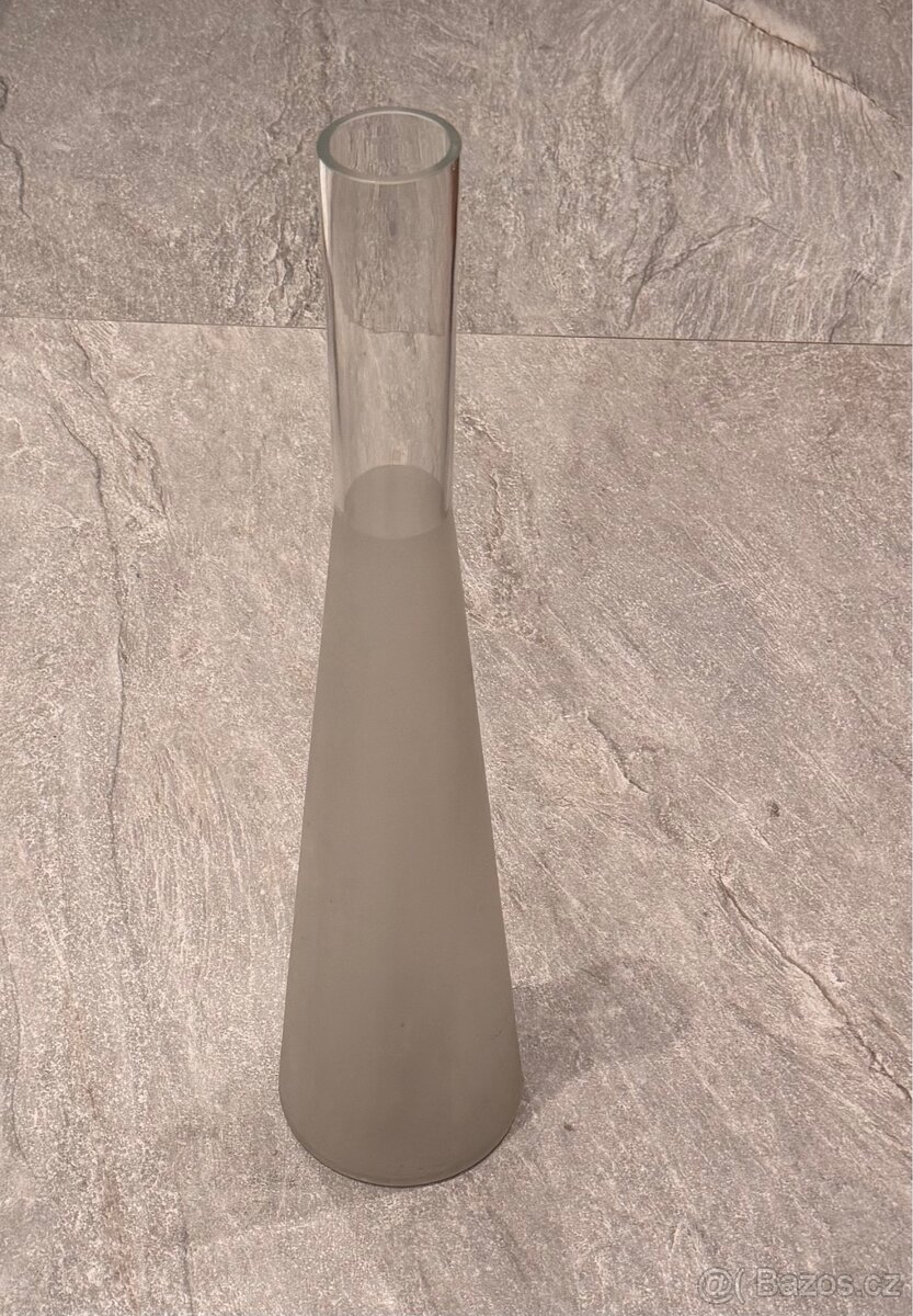 Vysoká skleněná váza 75cm - 2