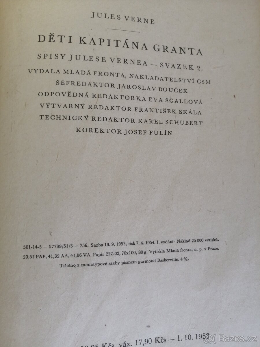 Kniha Jules Verne - 2