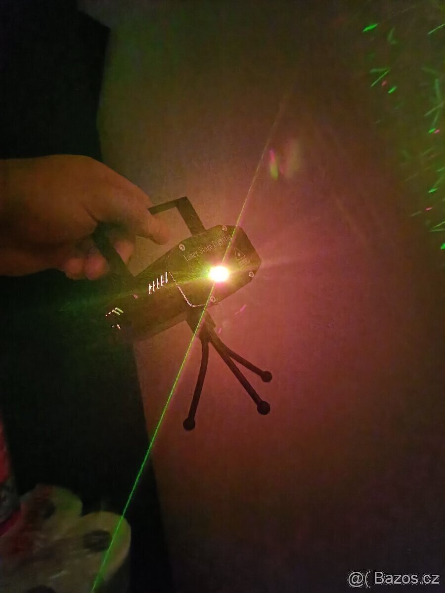 Disco Laser - Mini laserový projektor - 2