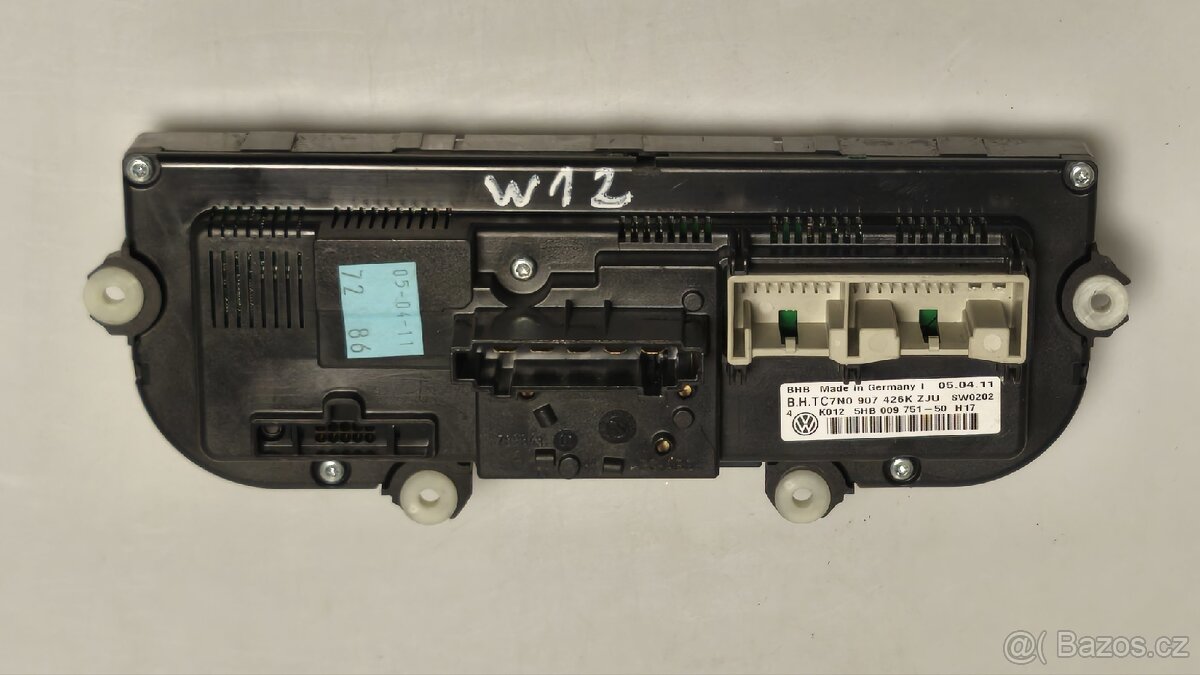 VW GOLF VI, PASSAT B7 - PANEL VENTILACE 5HB009751 - 2