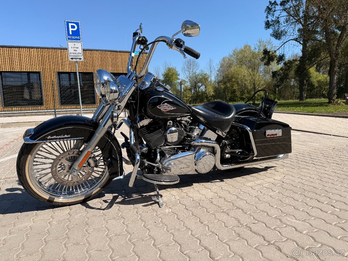 Harley Davidson FLSTC Heritage softail classic, DPH SLEVA - 2