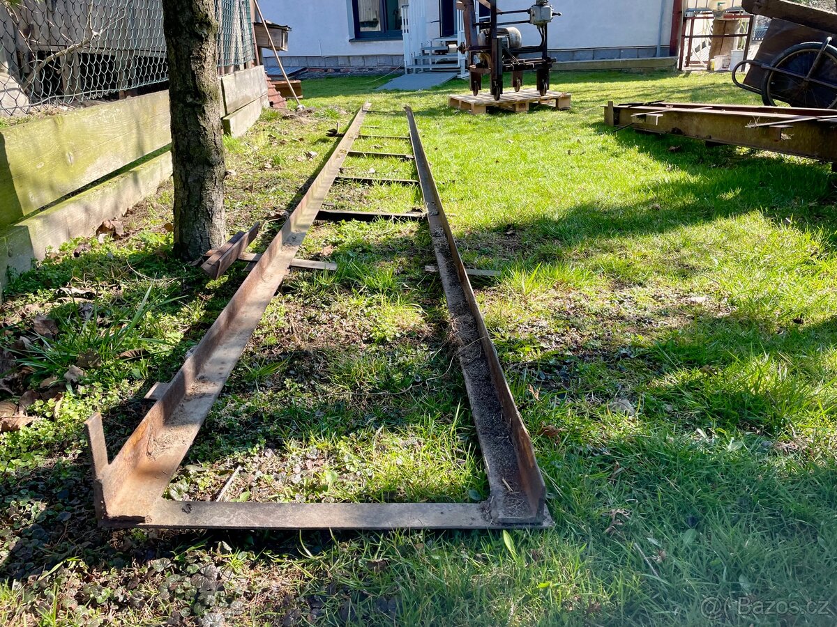 Kart k řezání desek, fošen, trámu - 2